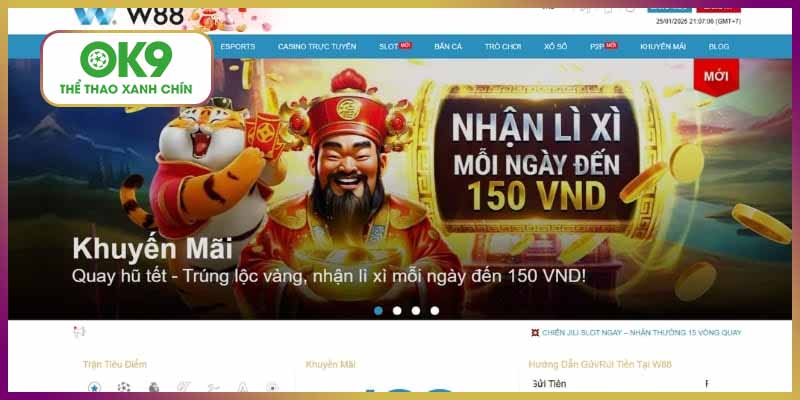 Nhiều giá trị tiện ích được cung cấp cho thành viên cá cược bóng đá W88